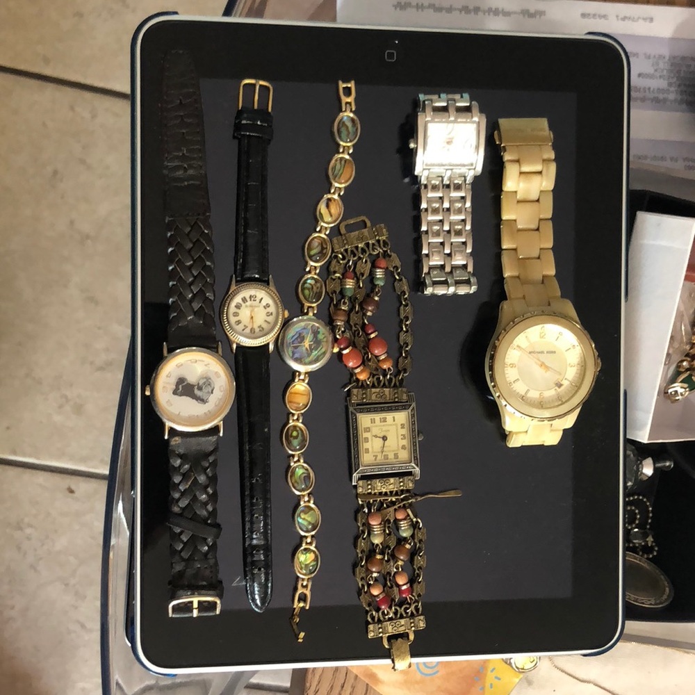 Michael Kor watch plus 4 Miscellaneous Watches